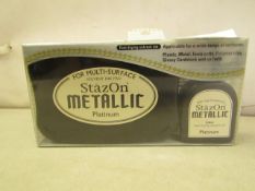 1 x StazOn Metallic Copper Fast Drying Solvent Ink RRP £10.99 each new