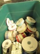 58 x various rolls of Ribbons & Braiding Materials new see image