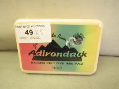 5 x Adiriondack Raised Felt Ink Pads RRP £2.50 each new & sealed