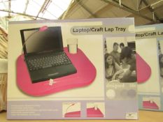 Designed4Life Pink Laptop/Craft Tray new & packaged