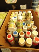 10 x various colours Decor Art 59ml Patio Outdoor Paint new picked at ramdon
