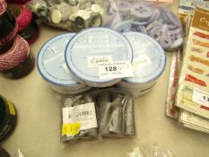 13 items being 9 x Docrafts Stick It Magnetic Craft Tape 1.27cm x 3M 4 x packs of 50 14mm Magnets