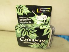 5 x Castaway Stamp Pads Clear Alters the colour of the paper instead of adding colour!! RRP £7.49