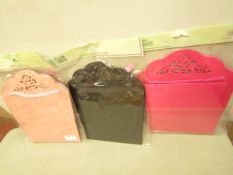 4 x Club Green Medium Pearlised Pink Gift Bags RRP £2.35 each