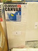 6 x Classic Canvases 50cm x 20cm new