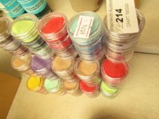 30 x sets of 3 pots per set various Colours of Dusting Powders new see image