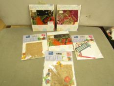 5 x various Craft Sets for designing Cards new & package see image