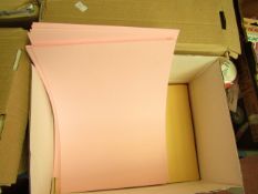 Box containing various Colours x  372 A4 Craft Papers various designs new