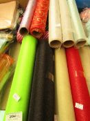 13 x various rolls of Craft Materials new see image for designs