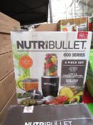 | 10X | NUTRIBULLET 600 SERIES | UNCHECKED AND BOXED | NO ONLINE RE-SALE | SKU C5060191467346 |