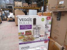 | 4X | VEGGIE BULLET | UNCHECKED AND BOXED | NO ONLINE RE-SALE | SKU C5060191466851 | RRP £129.