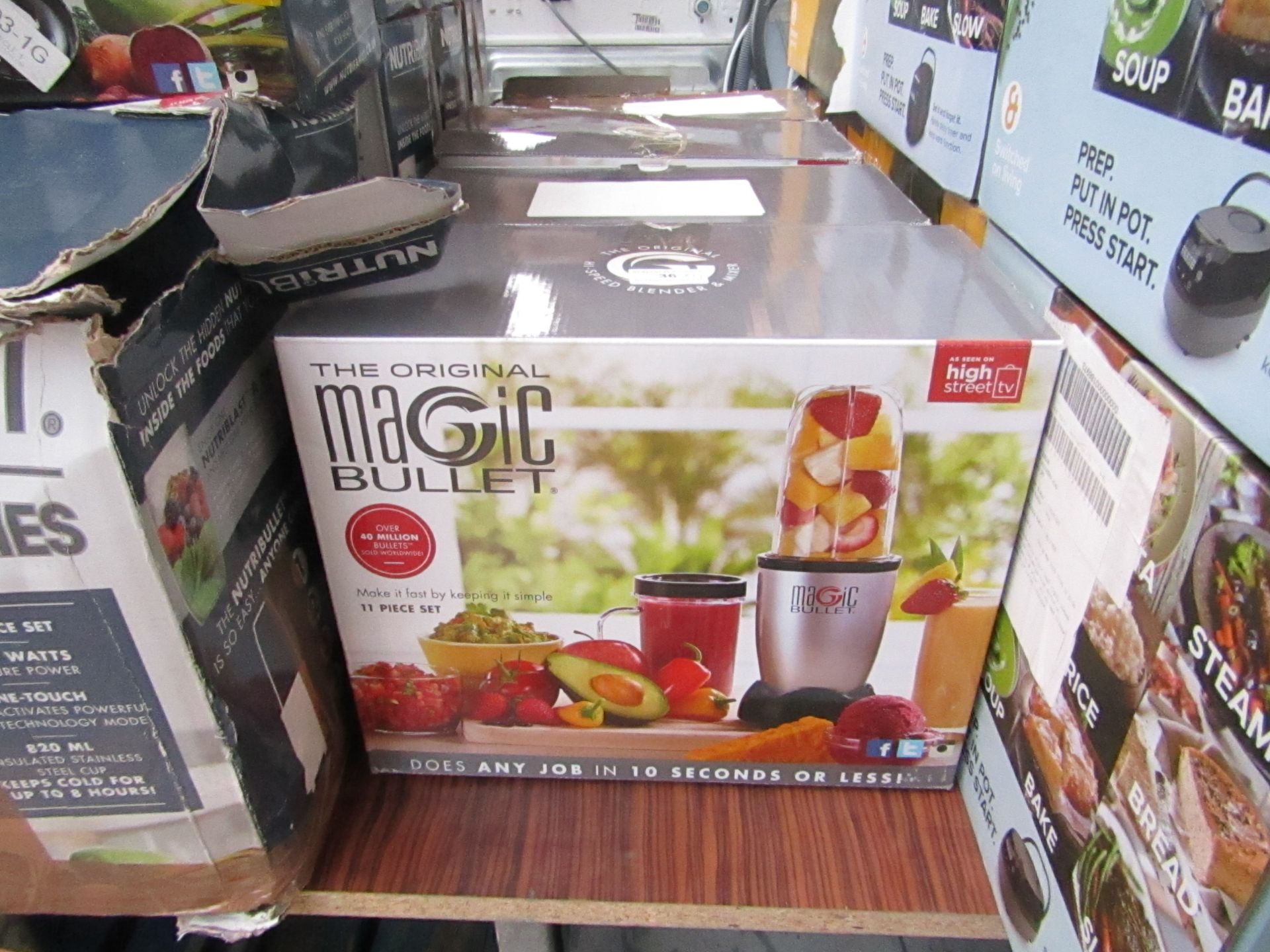 | 4x | MAGIC BULLET | UNCHECKED AND BOXED | NO ONLINE RE-SALE | SKU C5060191467360 | RRP £39.99 |