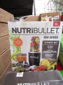 | 10X | NUTRIBULLET 600 SERIES | UNCHECKED AND BOXED | NO ONLINE RE-SALE | SKU C5060191467346 |