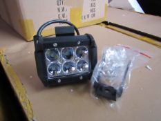 5x LED Security lights, new and boxed