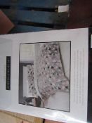Sanctuary Bailey multi coloured King Reversible Duvet Set,100 % Cotton RRP £69.99 New & Packaged