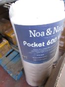 Noa and Nani Cabin Beds Pocket 600 Visco 16cm deep 190 x 190 single mattress size is an estimate,