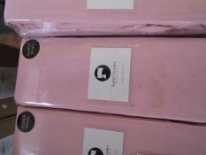 Santuary Super King Deep Box 100% Cotton Blush fitted Sheet, new