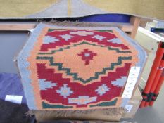 Kilem rug 16 x 24, new.