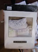 Sanctuary Elissia Mono Superking Reversible Duvet Set,100 % Cotton RRP £79.99 New & Packaged