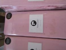 Santuary Super King Deep Box 100% Cotton Blush fitted Sheet, new