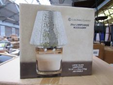 2x Colonial Candle 25oz Lamp shade accessory for Jar candles, new and boxed, please note this does