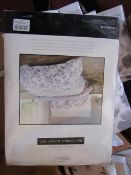 Sanctuary Elissia Double Reversible Duvet Set,100 % Cotton RRP £59.99 New & Packaged