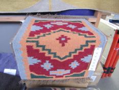 Kilem rug 16 x 24, new.