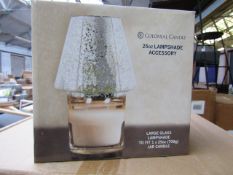 2x Colonial Candle 25oz Lamp shade accessory for Jar candles, new and boxed, please note this does