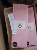 Santuary Single Deep Box 100% Cotton Blush fitted Sheet, new