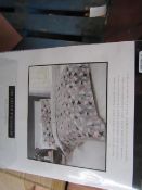 Sanctuary Bailey multi coloured King Reversible Duvet Set,100 % Cotton RRP £69.99 New & Packaged