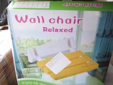 Wall Chair new & boxed