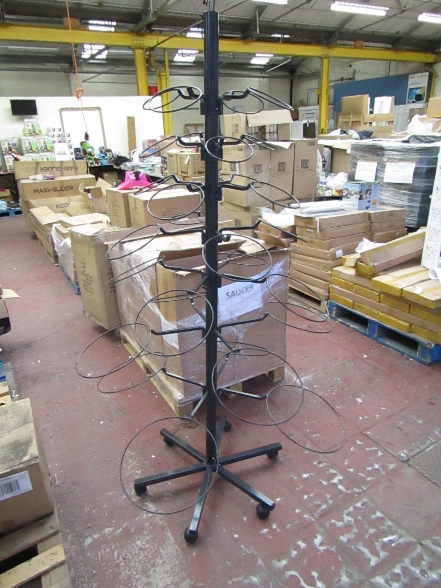 5x Artevasi mobile Plant pot stands, new and boxed.