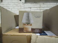Pallet of approx 192 Colonial Candle Lamp shade accessory of 25oz jar candles, new and boxed (does