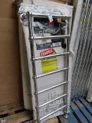 Carisa Victoria Chrome 500x1340 radiator, with box, RRP £590, please read lot 0.