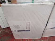 Mere Savoy 790x600mm White Towel Rail - New.