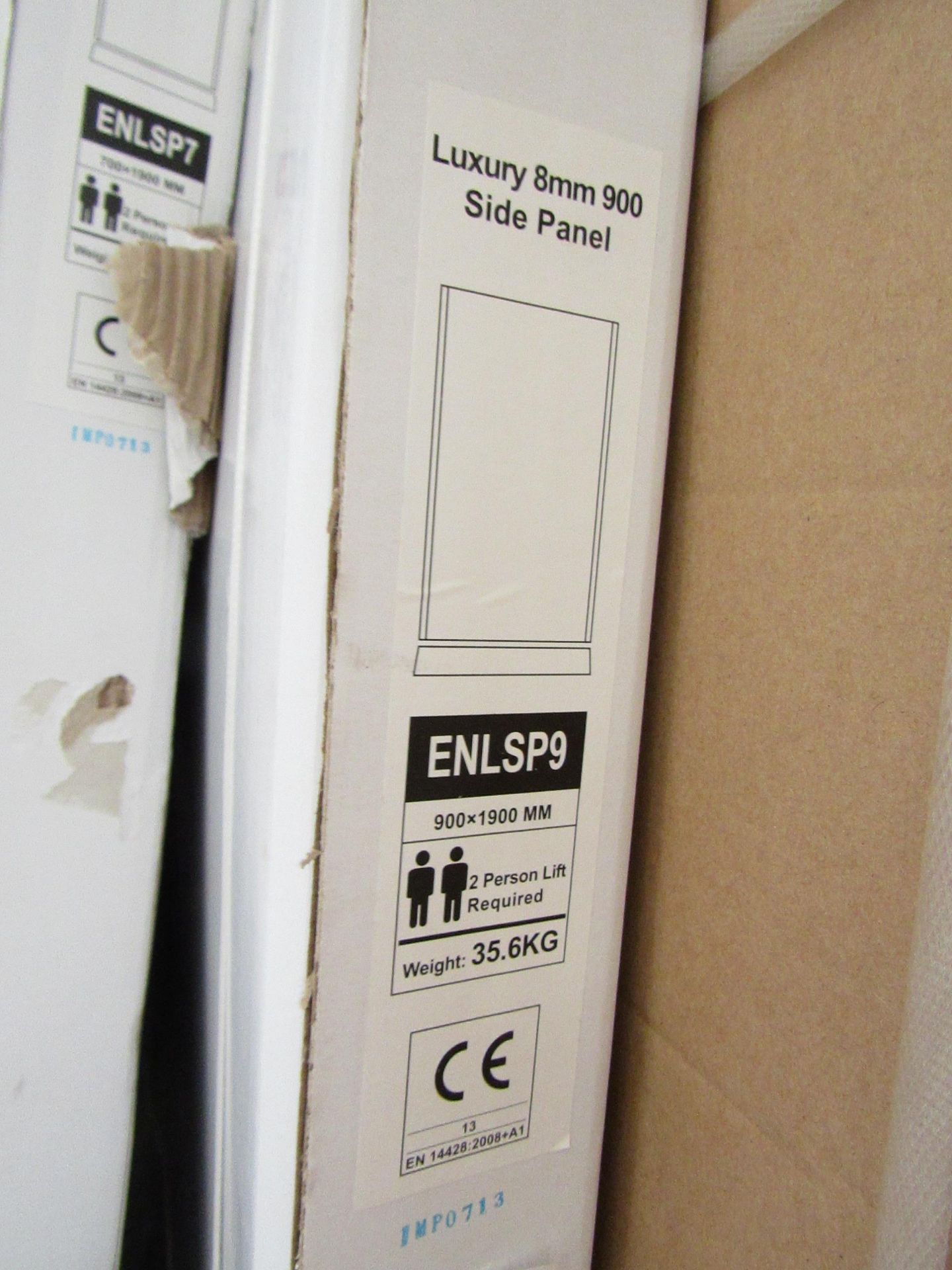 Luxury 8mm 900 Side panel ENLSP9, New and boxed. - Image 2 of 2