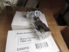 Tissino wall mounted shower body jets, new and boxed