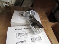 Tissino wall mounted shower body jets, new and boxed