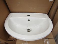 Lecico - Rimini 500mm 1TH Basin - New and Boxed.