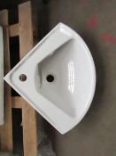 Villeroy & Boch - 550mm Corner 1TH Sink (White).