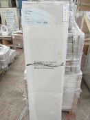 Tissino Hugo 1652x 400 white towel radiator new and boxed