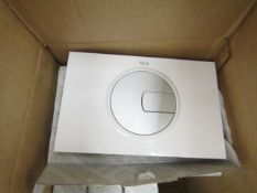 Roca PL4 Dual Combi Flush plate, new and boxed.