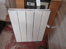 REINA ENZO - Aluminium wall Radiator, White - 470x600mm