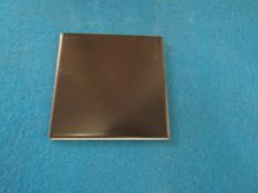 20x Packs of 25 wall tile rich brown satin 10 x 10cm, new. Each pack RRP £11.99 giving a lot total