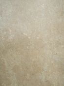 Nuance Travertine Honed effect bathroom wall panel, 2420x580x11mm, new