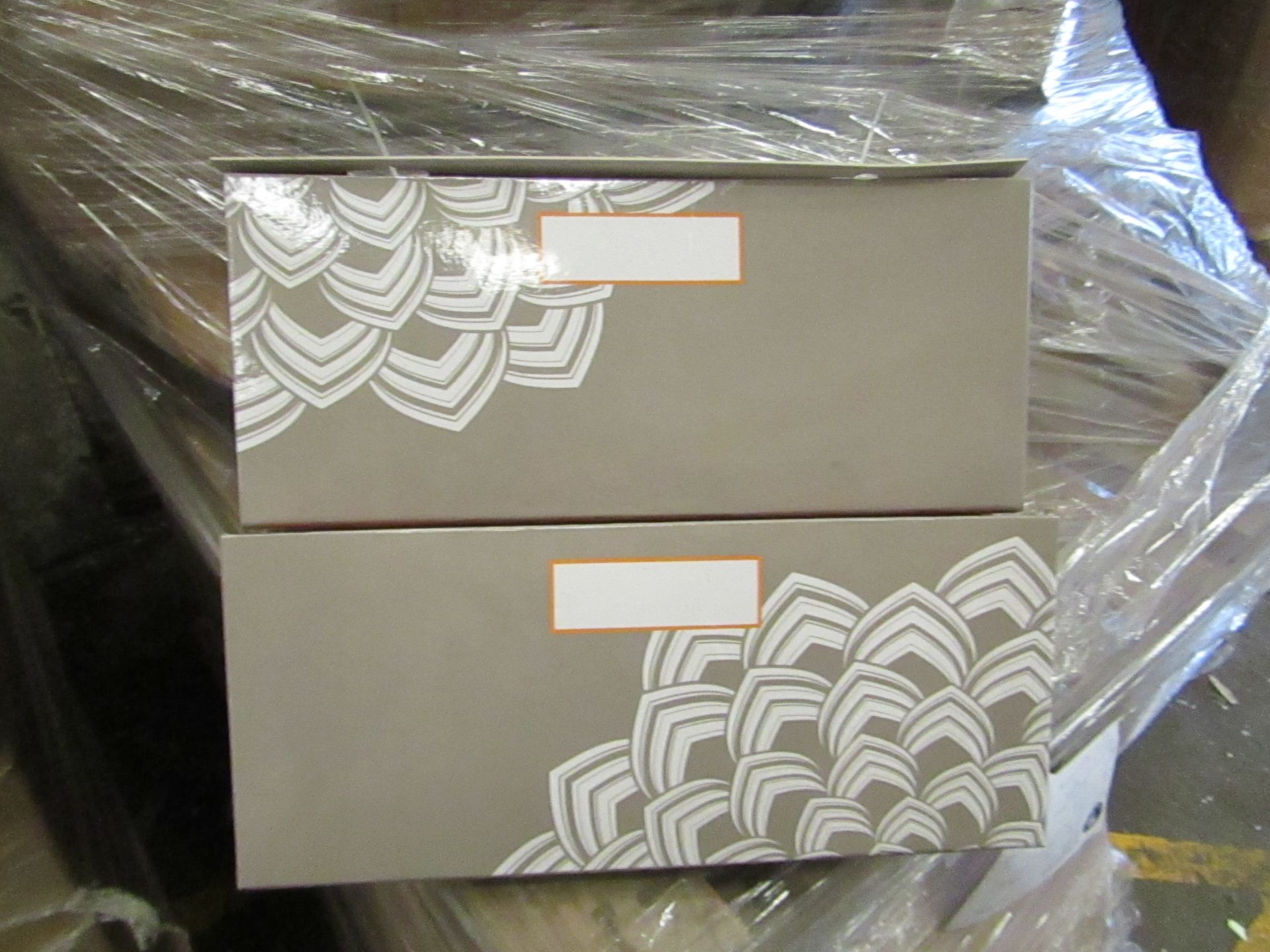 2x Pallets containing a total of approx 200, 2 Pocket Magnetic home document organizers, new.