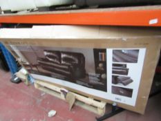 Universal Boardmore King size bedframe with footboard storage, poart boxed but all unchecked for