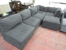 M Star 6 piece sectional Sofa, no major damage