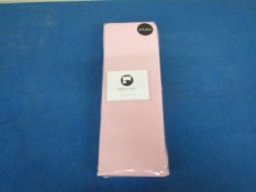 Box of 8x Sanctuary Fitted Sheet With Deep Box Blush Double 100 % Cotton RRP £20 new & Packaged