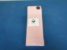 Box of 8x Sanctuary Fitted Sheet With Deep Box Blush Double 100 % Cotton RRP £20 new & Packaged